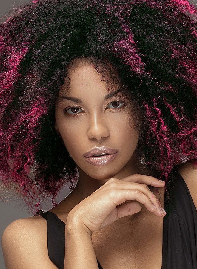 Color Me ماسكارا مؤقتة لتلوين الجذور من كولورمي لدمج صبغة شبه دائمة. تغسل بسهولة (فوشيا) - Image 4