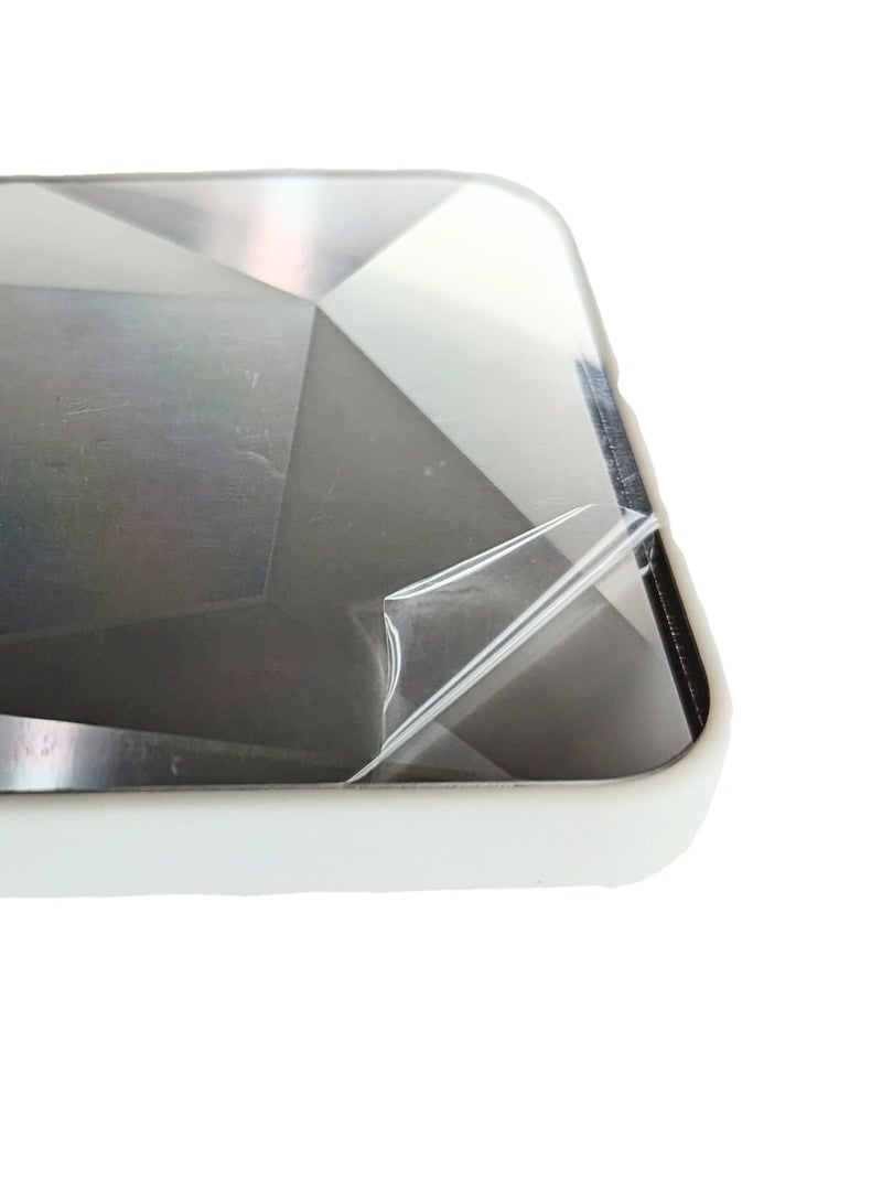 هيكسابيكس جراب Samsung A34 ، جراب واقٍ لهاتف Samsung A34silver واقٍ من الماس - Image 2