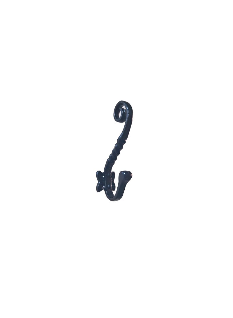 ROBUSTLINE Cast Iron Decorative Antique Coat Hook Black Color  - Image 3