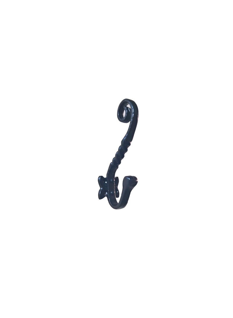 ROBUSTLINE Cast Iron Decorative Antique Coat Hook Black Color  - Image 2