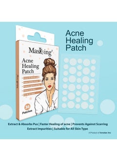Acne Pimple Patch Acne Healing Patch Transparent Waterproof Breathable Patch With 100% Hydrocolloid Pimple Patches For Face (36 Dots) Pack Of 1