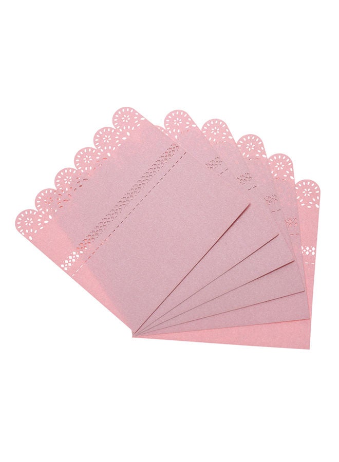 NIBEMINENT 50-Piece Name Place Card Set Pink
