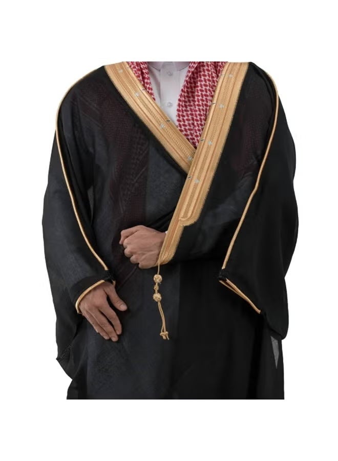 بشت ملكي خاشيه فخامة عربية بطابع تراثي أصيل - Image 3