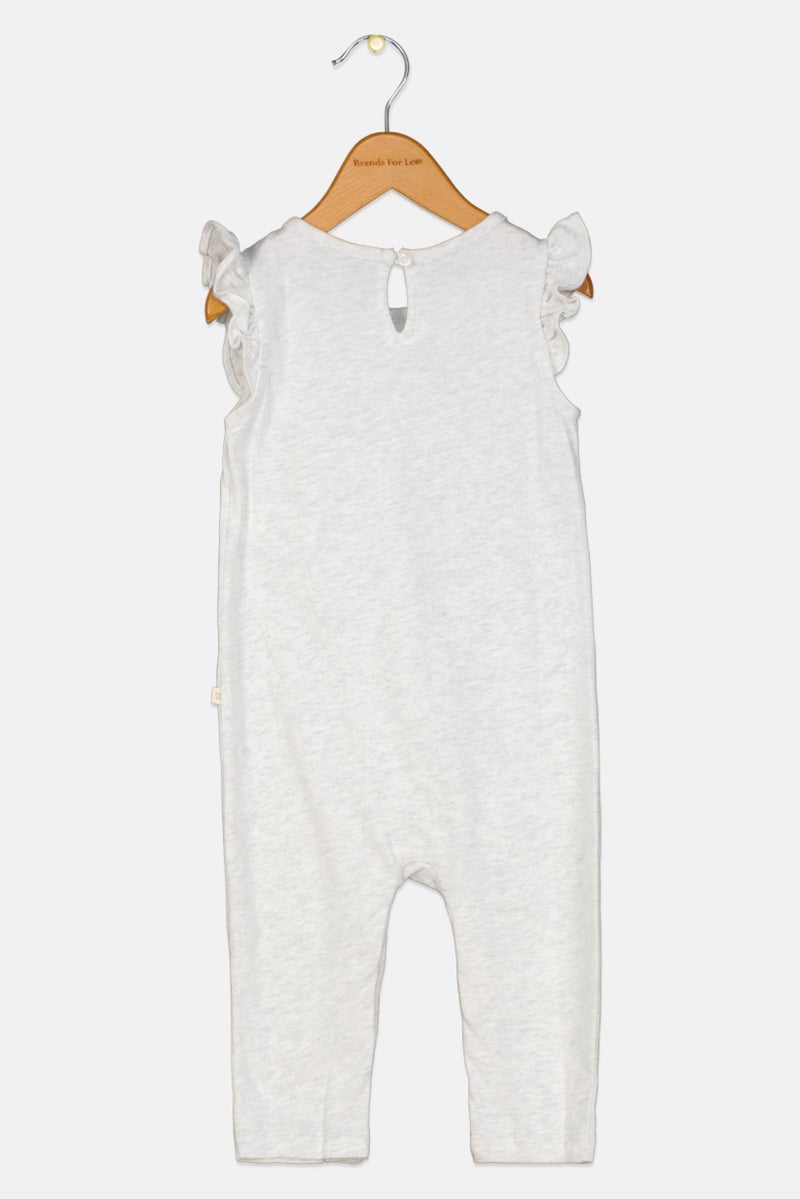 GAP Gap x Disney Toddlers Girl Graphic Print Cap Sleeves Bodysuit, Grey - Image 2