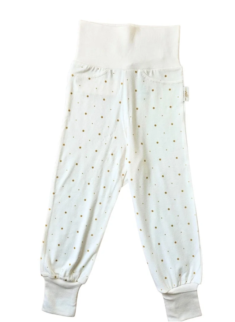 Elli Junior Bamboo Baby Pants Golden Dots