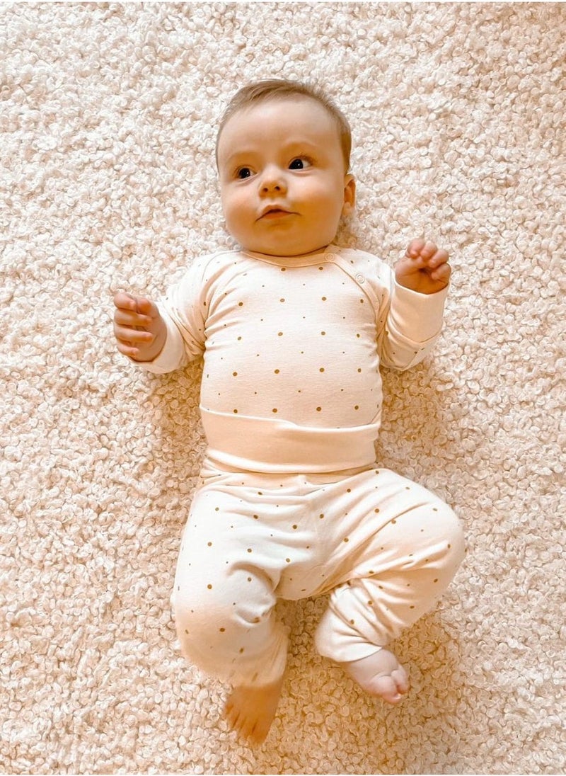 Elli Junior Bamboo Baby Pants Golden Dots - Image 4