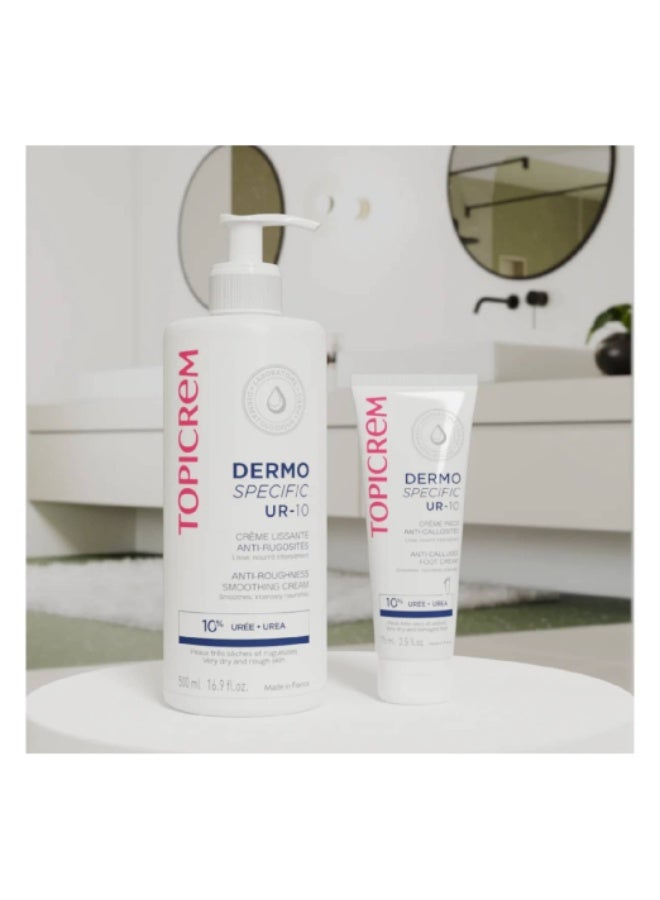 Topicrem Dermo Specific UR-10 Anti-Roughness Smoothing Cream 500ml - Image 4