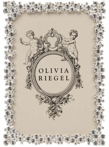 Olivia Riegel PRINCESS Austrian Crystal 4x6 frame by Olivia Riegel, Silver , 4x6 - Image 4