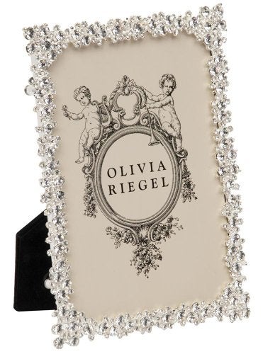 Olivia Riegel PRINCESS Austrian Crystal 4x6 frame by Olivia Riegel, Silver , 4x6 - Image 2
