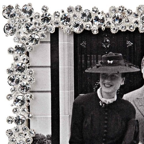 Olivia Riegel PRINCESS Austrian Crystal 4x6 frame by Olivia Riegel, Silver , 4x6 - Image 3