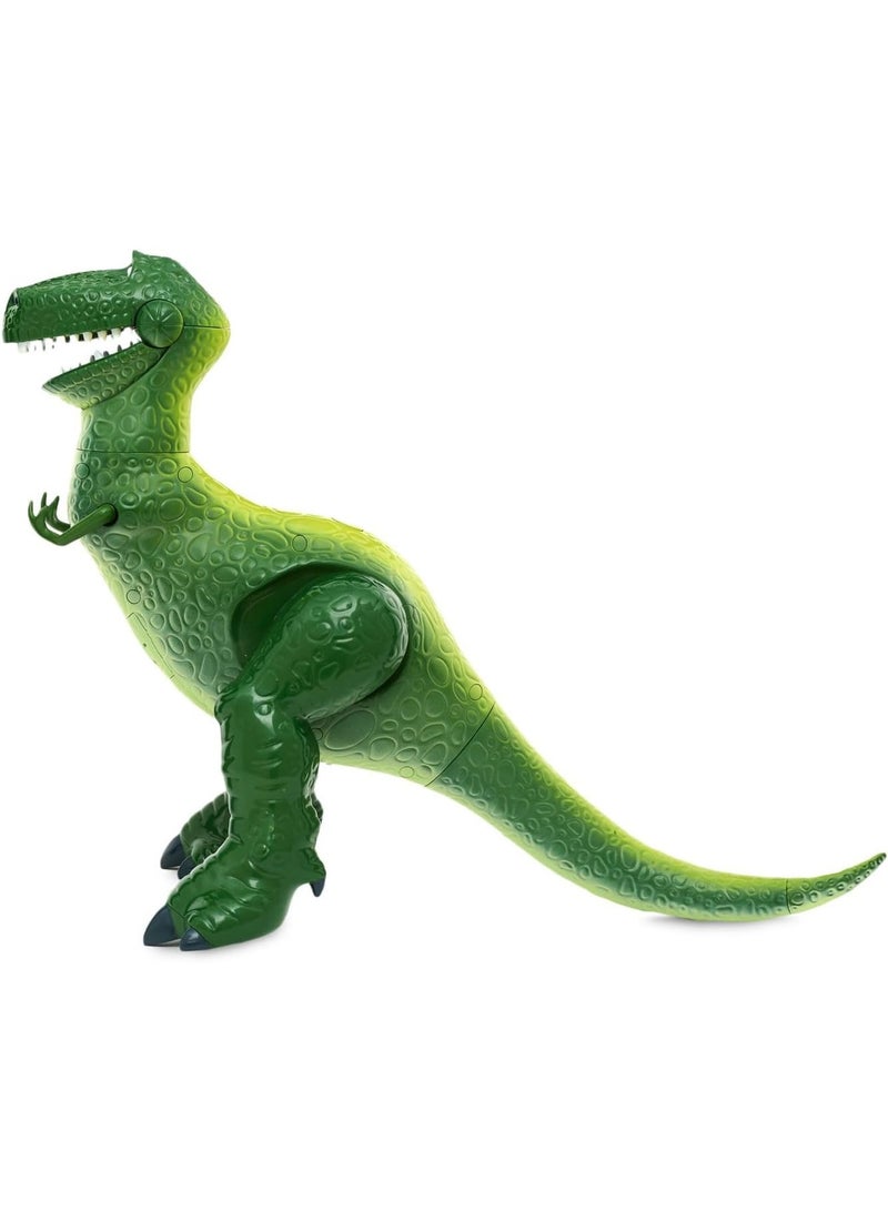 Disney Store Official Disney Rex Talking Dinosaur Action Figure, Movable Joints T-Rex Toy with Movie Sounds, Kids Collectible Play Gift for Boys Girls Age 3+ - Image 2