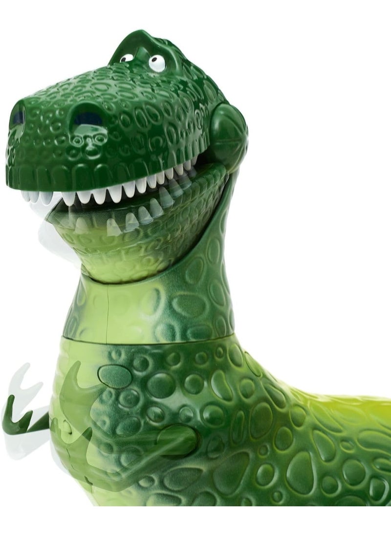 Disney Store Official Disney Rex Talking Dinosaur Action Figure, Movable Joints T-Rex Toy with Movie Sounds, Kids Collectible Play Gift for Boys Girls Age 3+ - Image 5