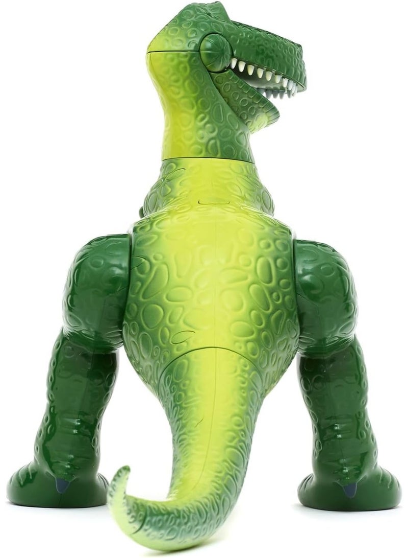 Disney Store Official Disney Rex Talking Dinosaur Action Figure, Movable Joints T-Rex Toy with Movie Sounds, Kids Collectible Play Gift for Boys Girls Age 3+ - Image 4