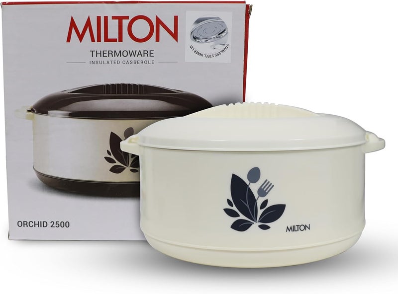 MILTON New Orchid Stainless Steel Casserole 2.36L - Image 4