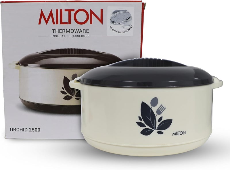 MILTON New Orchid Stainless Steel Casserole 2.36L - Image 3