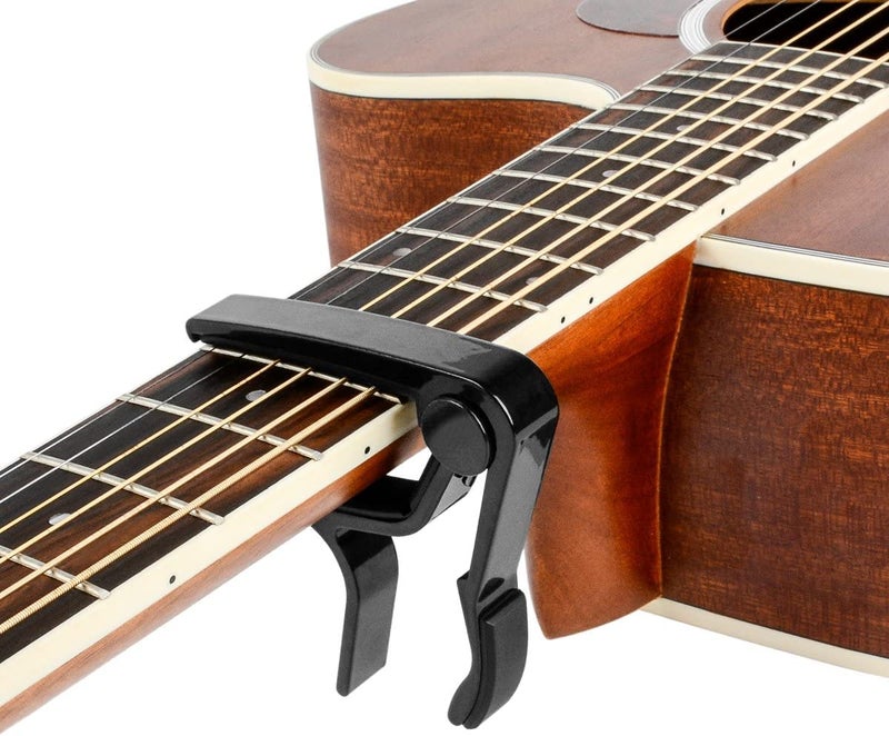 Device Of Urban Infotech Aluminium alloy Guitar Capo-Quick Change One Handed Trigger Guitar Capo for 6-String Acoustic Guitar, Electric, Classical, Banjo, Mandolin, Ukulele - Image 5