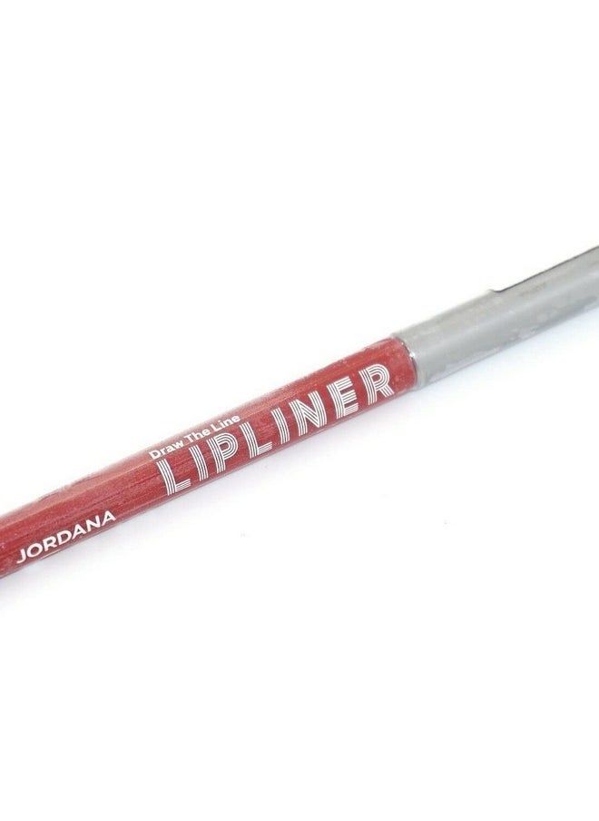 JORDANA - Lipliner For Lips Draw The Line Lipliner Pencil Pink Love.012 Oz / .35 G Full Size - Image 1
