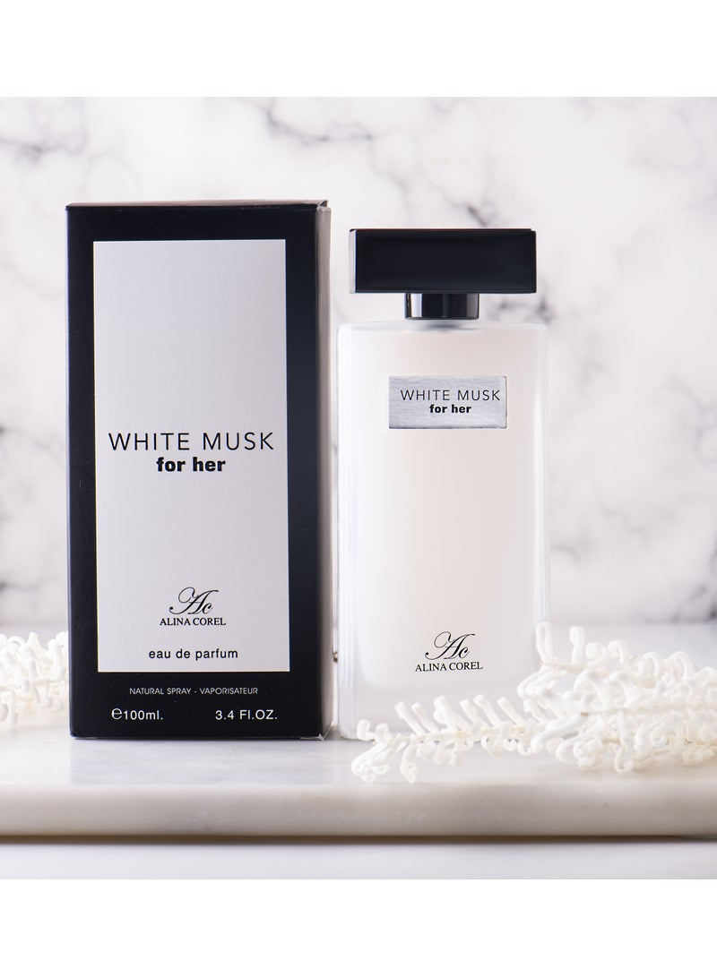 Alina Corel White Musk For Her For Women By Alina Corel  EDP 100ml - Image 2