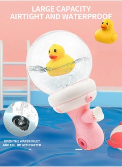 GROIC Summer Children's Water Gun Baby Bath Toys Cartoon Children's Toys Water Gun High Pressure Water Gun Summer Swimming Pool Beach Party Toys  - Image 2