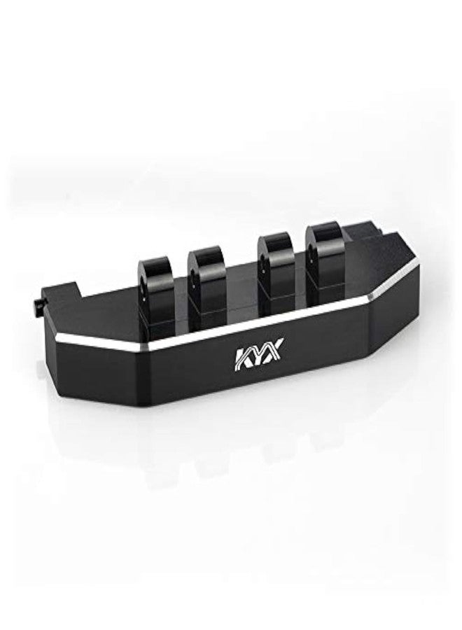 KYX قطع غيار وإكسسوارات ترقية مصد خلفي لهيكل سيارة التحكم عن بعد من نوع Axial SCX24 90081 Deadbolt، مصنوعة من سبائك الألومنيوم بتقنية CNC من KYX Racing، بمقياس 1/24. - Image 1