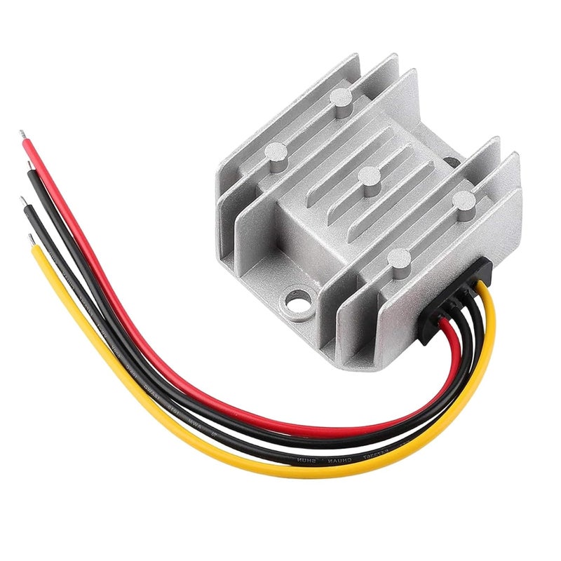 محول خفض جهد DC 24V إلى 12V 10A 120W منظم جهد محول طاقة مقاوم للماء - Image 1