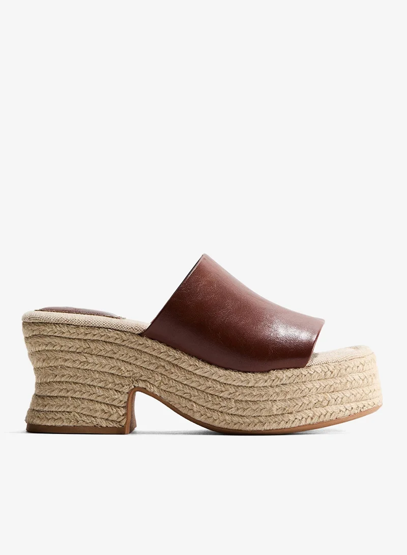 H&M Heeled espadrilles