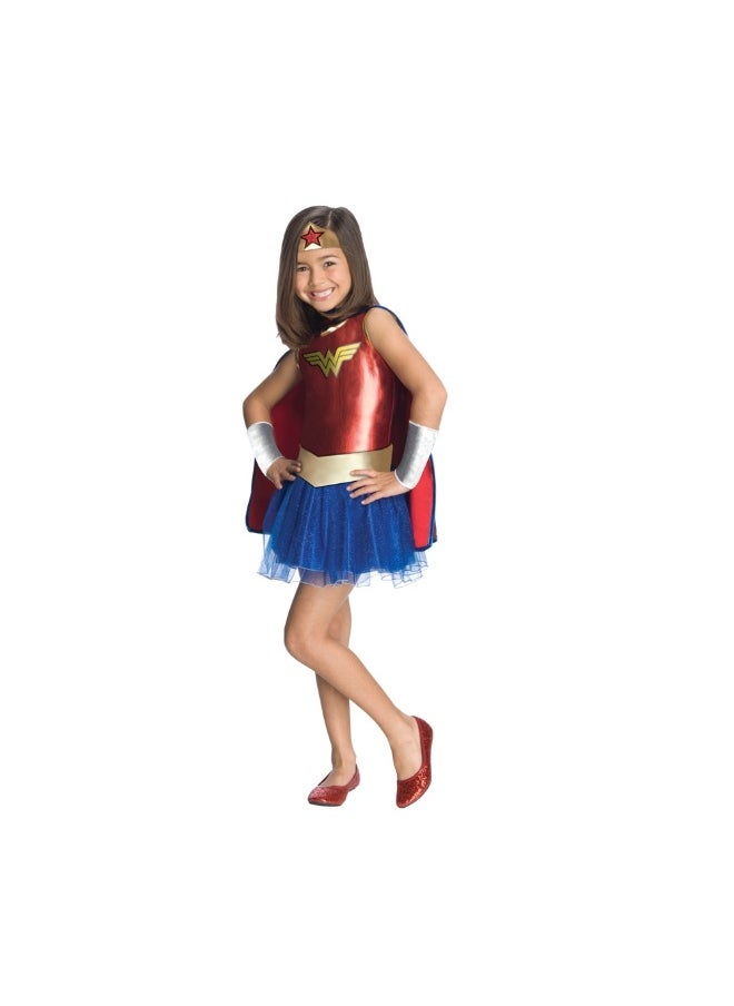 RUBIE'S - Tutu Kids Wonder Woman Kids' Costume (Medium) - Image 1