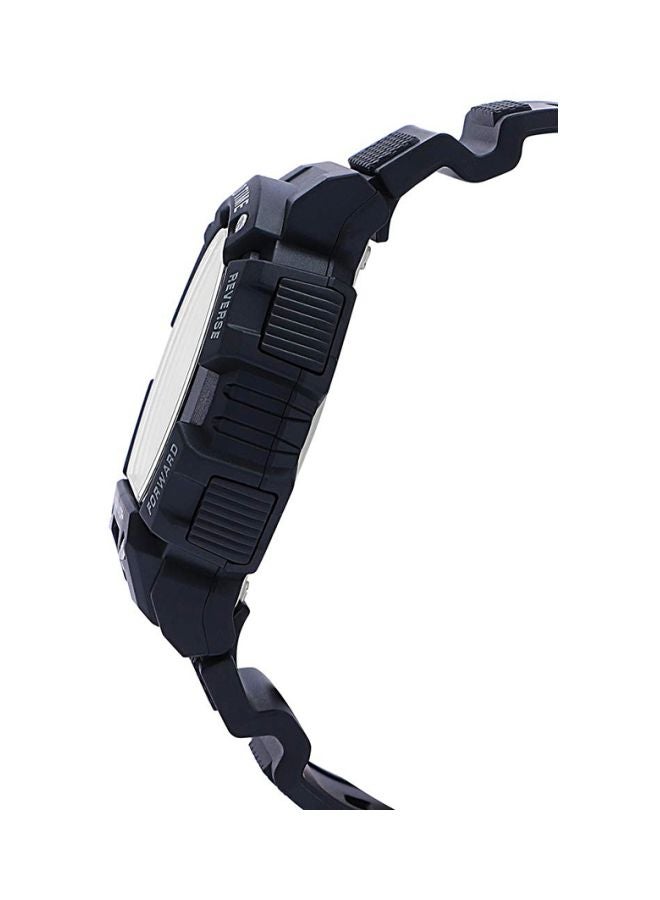 كاسيو ساعة يد رقمية للشباب AE-1400WH-1AVDF - 51 مم - أسود رجال - Image 3