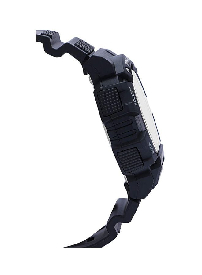 كاسيو ساعة يد رقمية للشباب AE-1400WH-1AVDF - 51 مم - أسود رجال - Image 4