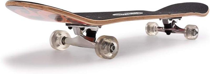 Chrome Wheels 31 inch Skateboard Double Kick Skate Board Cruiser Longboard 8 Layer Maple Deck Skateboards for Kids and Beginners - Image 2