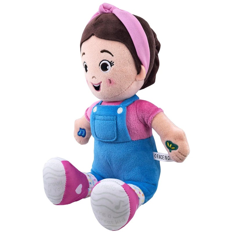 Y&D Singing Doll Ms Rachel Super Soft Kawaii Plush Toy – Cute Stuffed Baby Gift for Kids, Ideal Christmas Present - Image 2