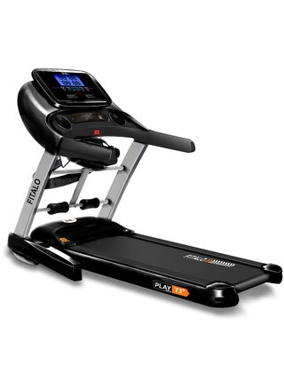 Fitalo PlayT3 Plus (5HP Peak) Motorized Multi-function Treadmill for Home with Massager,12 Pre-Set Workout,Max Speed 14/hr,Max User 100 kg,Foldbable,(Free Installation Assistance),1 Year Warranty - pzsku/ZFB4BF227608B6FB77DBEZ/45/1744712255/f73d30cc-f475-479e-9388-159e52ecb686