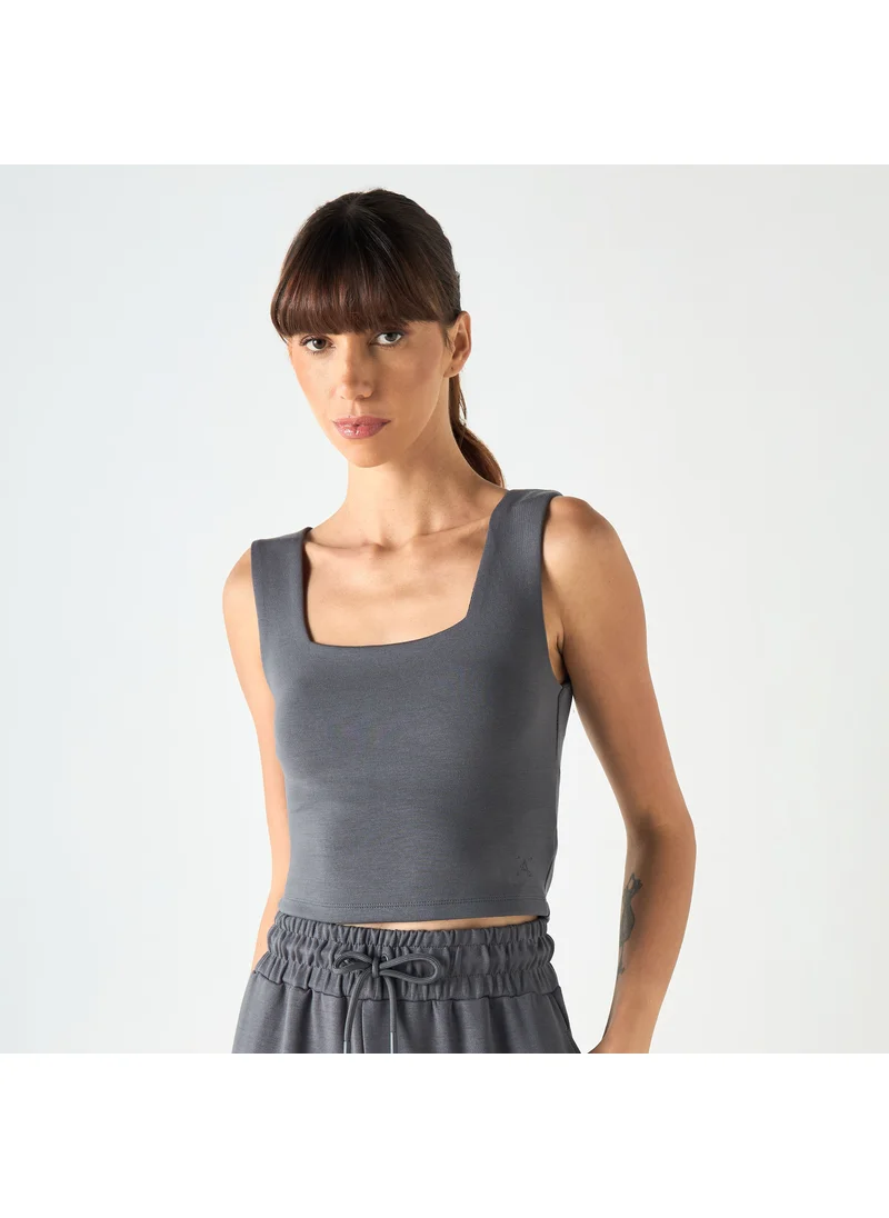 ADOT by Splash Square Neck Tank Top