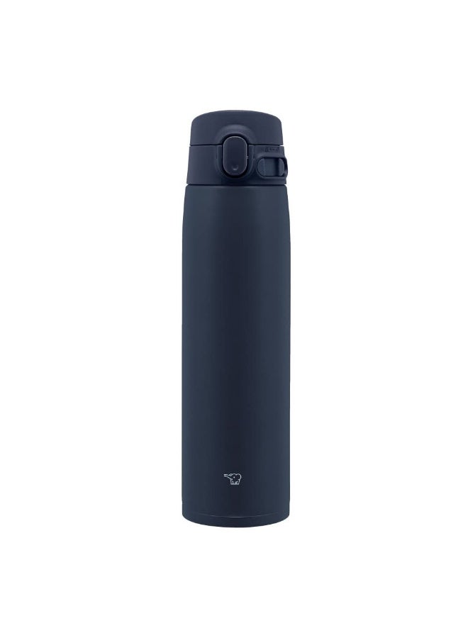 Zojirushi One Touch Stainless Insulated Steel Vacuum Bottle, SM-VA72-AD-NAVY - Image 1
