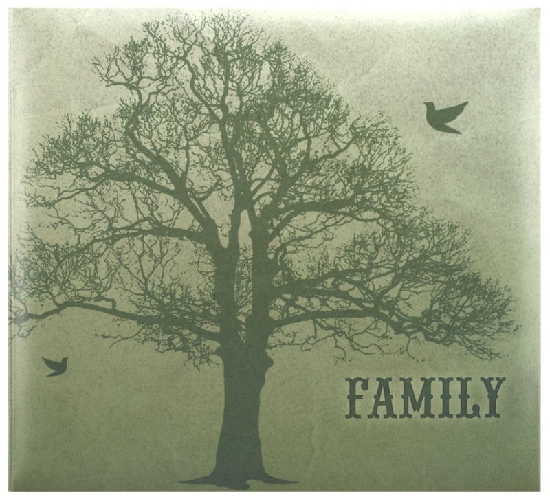 MCS Expandable 10Page Scrapbook Album with 12 x 12 Inch Pages 135 x 125 Inch Family Tree