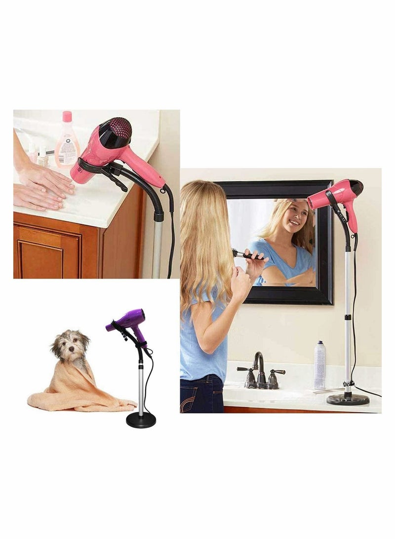 general Hands Free Hair Dryer Stand Holder, 360 Degree Rotating Lazy Hair Dryer Stand - Image 3