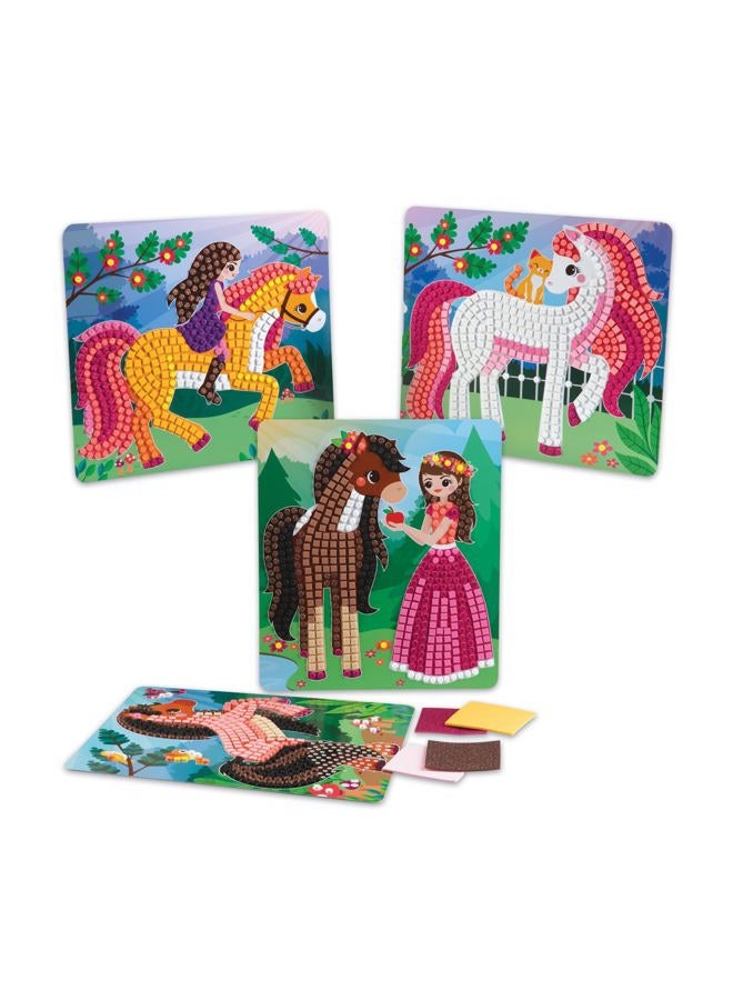 ORB 50993.0 Sticky Mosaics Horses, Multi - Image 3