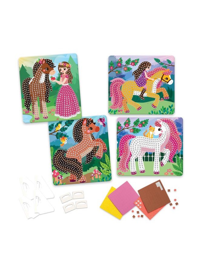 ORB 50993.0 Sticky Mosaics Horses, Multi - Image 2
