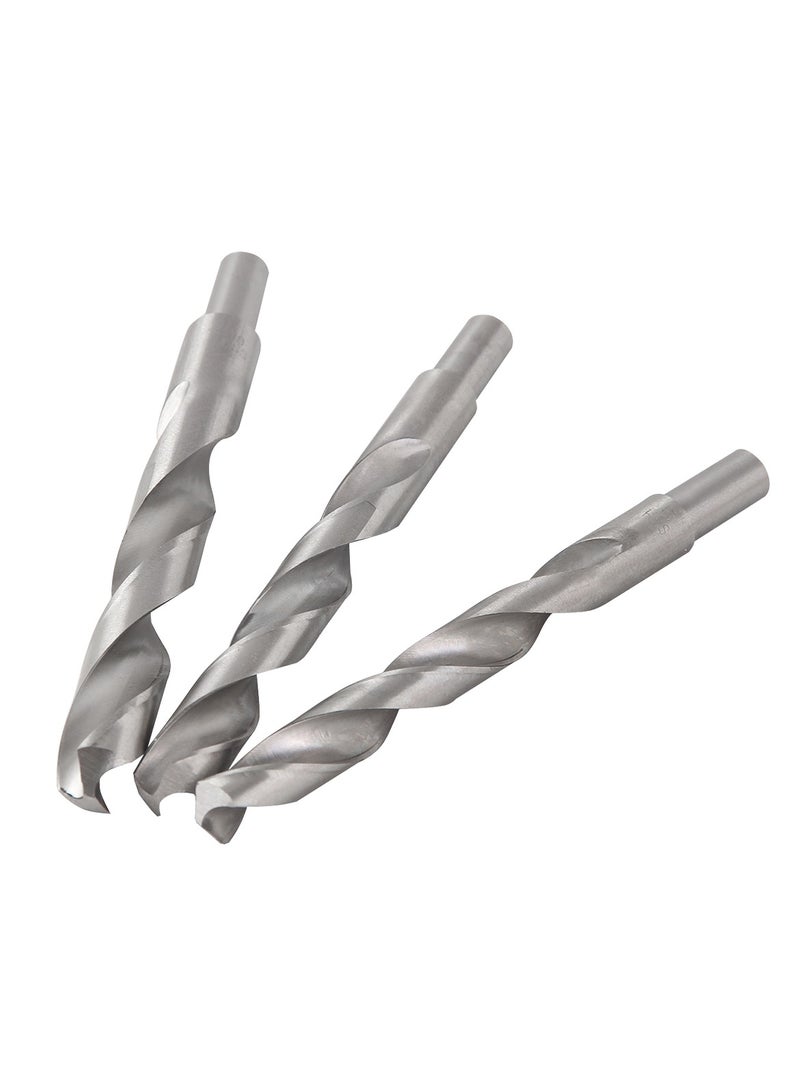 KSEIBI Metal Drill Bits, HSS-R #4241/With Reduced Shank, High Speed Steel, Metal Drill Bits for Steel, used for Drilling Holes in Steel, Aluminum, Copper, Enlarging Existing Holes, Deburring Drilled Holes  - Image 3