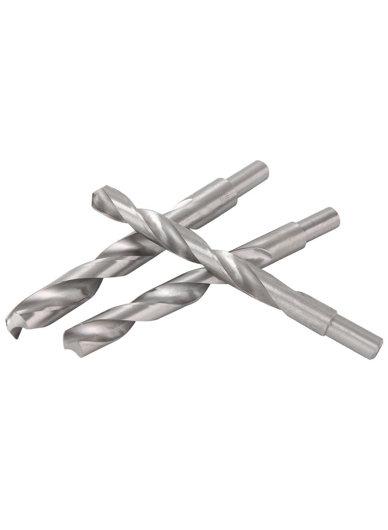 KSEIBI Metal Drill Bits, HSS-R #4241/With Reduced Shank, High Speed Steel, Metal Drill Bits for Steel, used for Drilling Holes in Steel, Aluminum, Copper, Enlarging Existing Holes, Deburring Drilled Holes  - Image 2