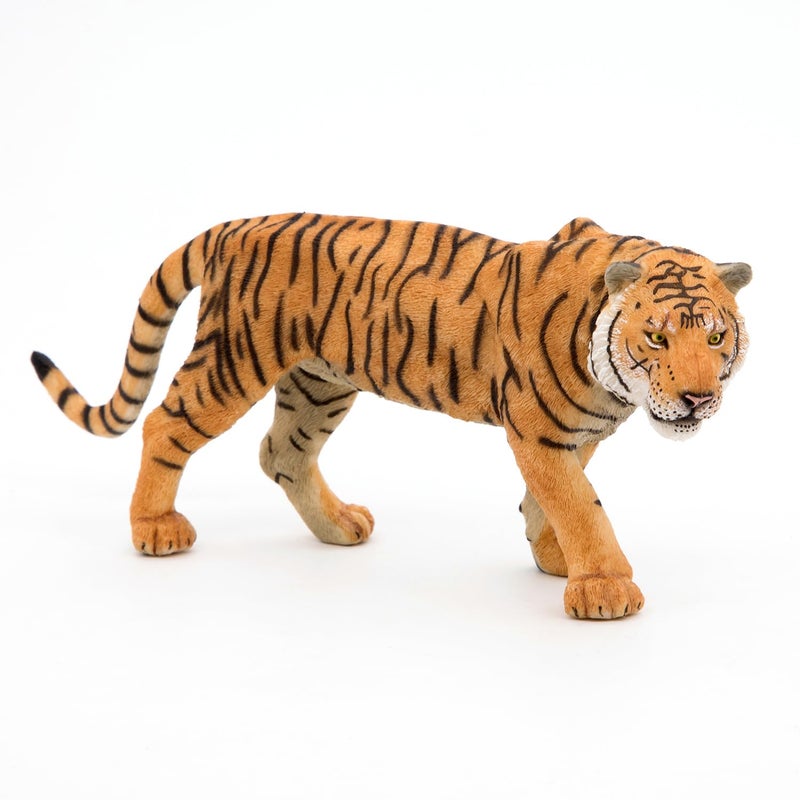 Papo - Tiger - Realistic Figurine - for Ages 3+ - Wild Animal Kingdom Collection - Hand Painted - Highly Detailed - Durable and Educational - Gift Idea - Collectable - Tiger Figurine - Wild cat Model - Image 2