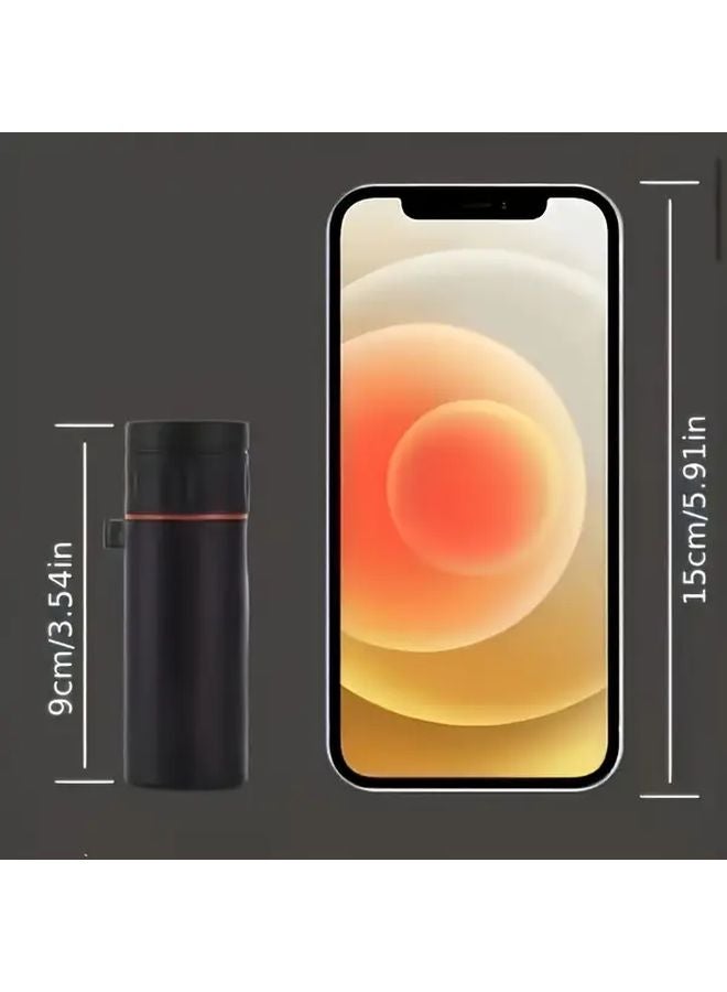 Black Mini HD Monocular Telescope Portable for Outdoor Travel Concert - Image 4