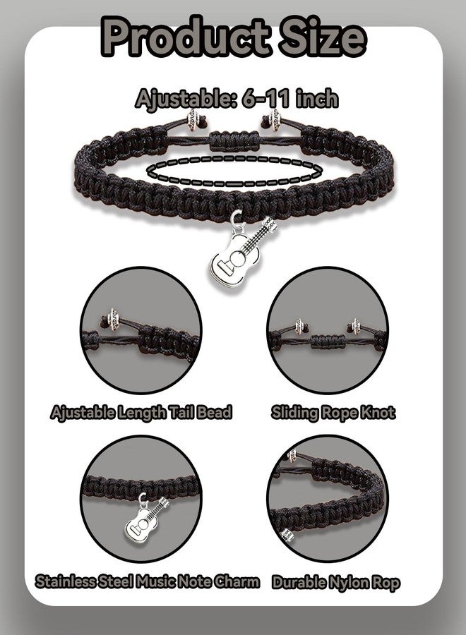 Daxtril Music Gifts for Women and Men, Teacher Guitar Gifts Teacher Appreciation Stocking Stuffers as Marching Band Jewelry Concert Essentials for Choir Student Musical Lovers - Image 3