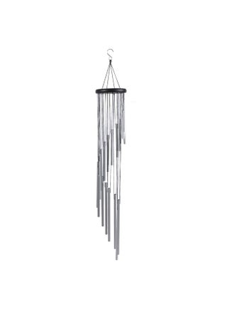 35 Inch Wind Chimes 18 Aluminum Tubes Wind Chimes Decoration 360 Degree Rotating Hanging Wind Chimes for Indoors Outdoors Silver - pzsku/ZFB4CB87540001125FE4BZ/45/1746231950/0f9340c4-cb23-43ea-80fa-0655d714a5d3