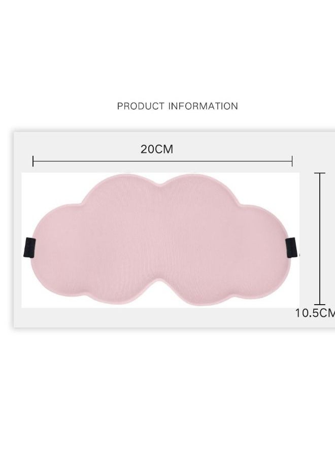 Sharpdo - Sleeping Eye Mask for Men and Women 3D Contouring Cup Sleeping Mask and Eye Mask Overmolded Night Sleeping Mask Shade Soft and Comfortable Eye Mask for Travel Yoga Nap Black - Image 1