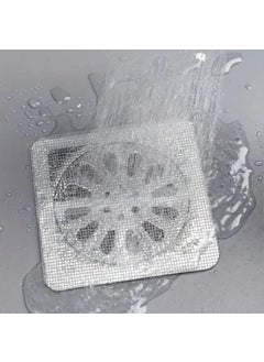 Angel Of Life 20 Pieces Adhesive Bathroom Drain Protector Hair Collector - Drain Insect Protective Drain Strainer  - Image 3