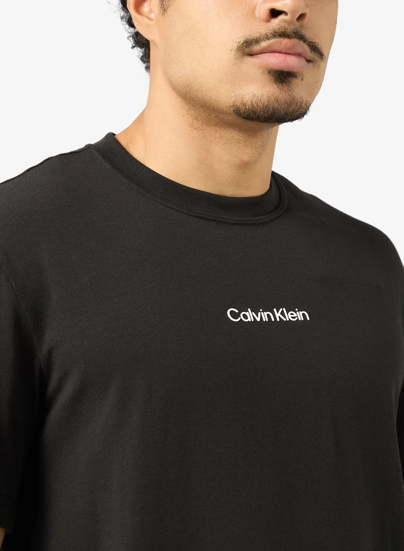 Calvin Klein Sports UB1-BLACK LIFESTYLE SS TEE for Men | Best Price UAE