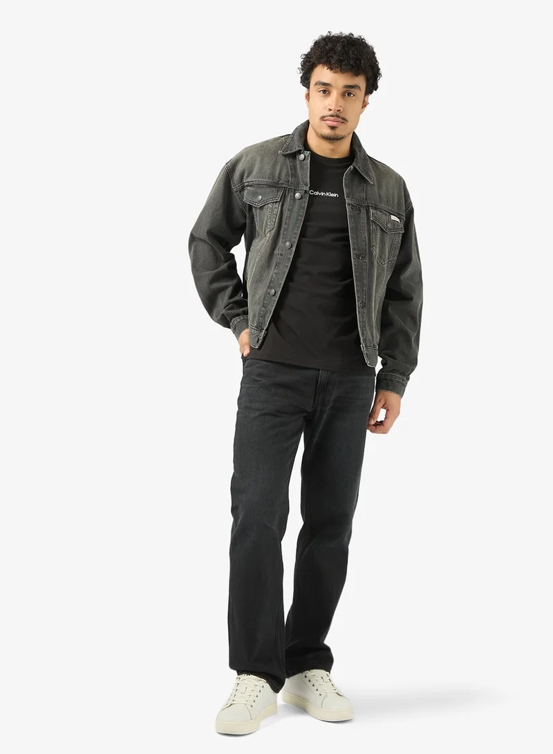 Calvin Klein Sports UB1-BLACK LIFESTYLE SS TEE for Men | Best Price UAE