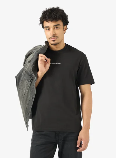 كالفن كلاين سبورت تيشيرت لايفستايل بأكمام قصيرة
