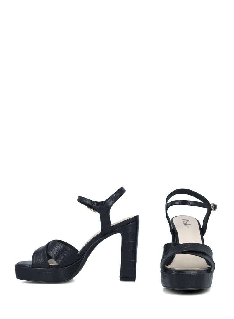 MENBUR Ankle Strap High Heel Sandals